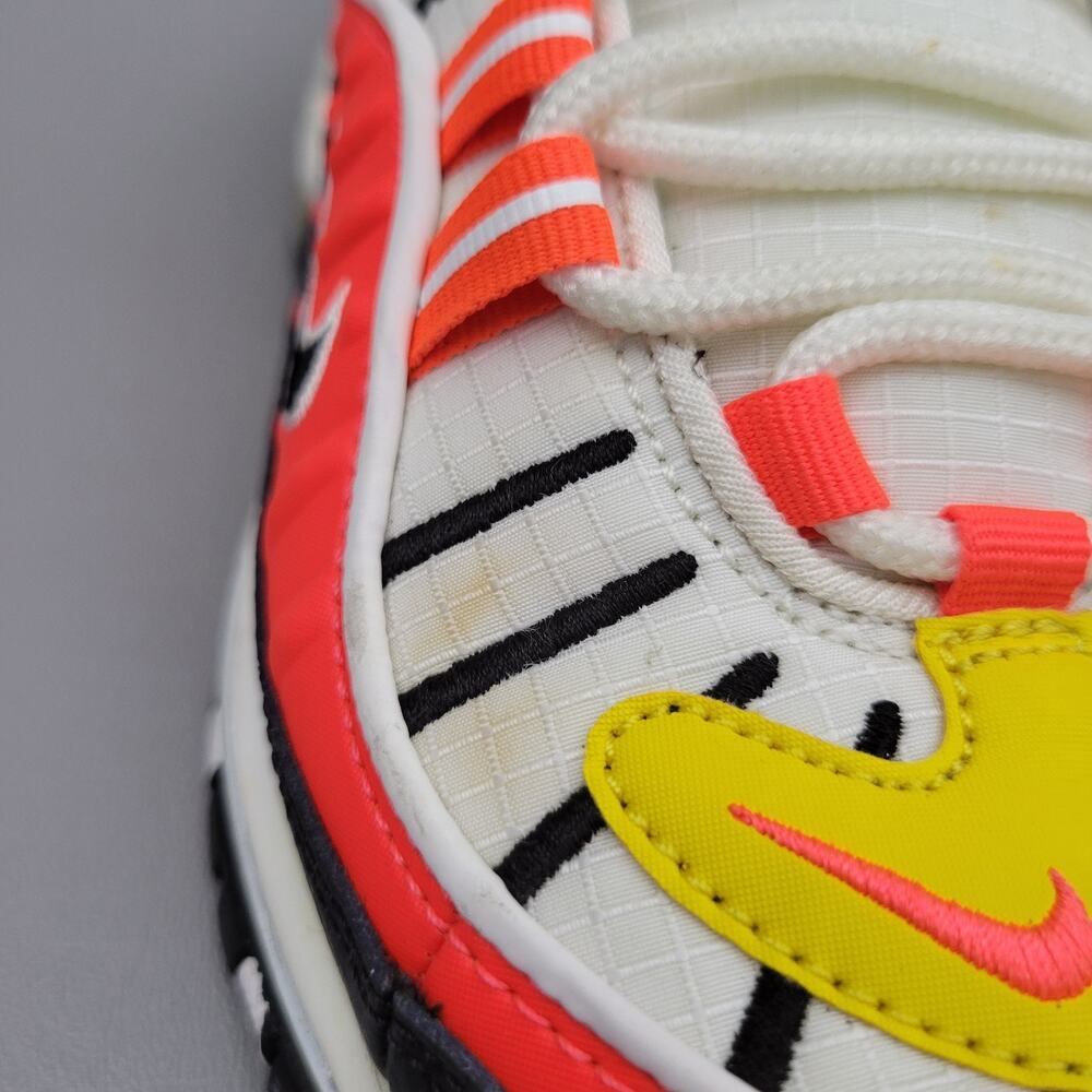 Nike Air Max 98 Youth Sneaker Low Black Bright Crimson Size 5.5 GS Womens 7 - Picture 13 of 13